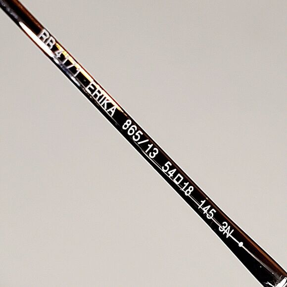 Ray-Ban ERIKA RB4171 865/13 Sunglasses Matte Havana 54 18 145 3N Italy w/ Case - Picture 6 of 16